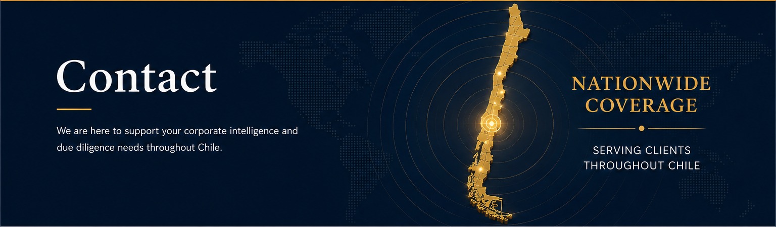 Chile Investigations nationwide coverage throughout Chile